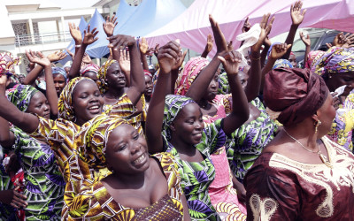 Freed Chibok Girls Reunited with Parents