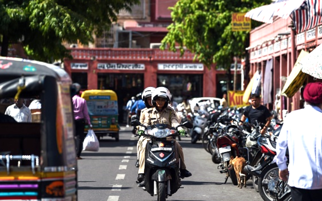 India’s All-Female Motorcycle Squad