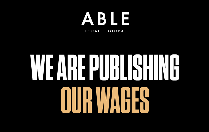 Publishing Our Wages