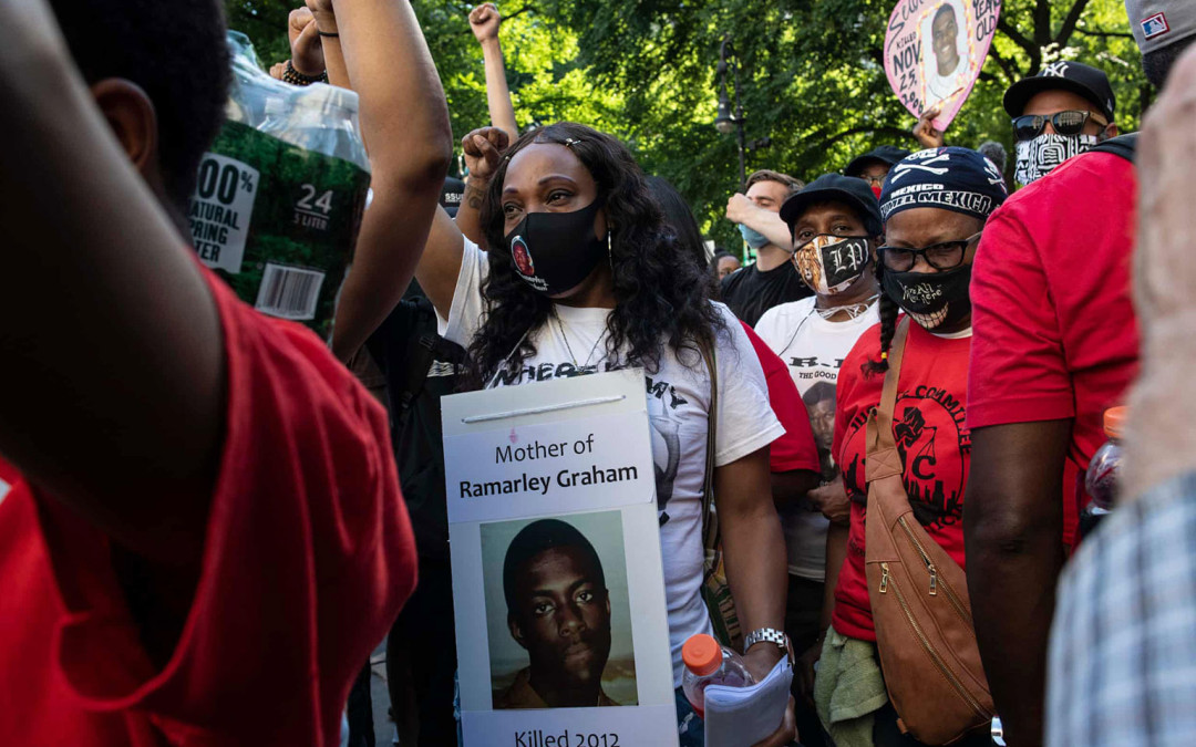 Mothers of black Americans killed by police