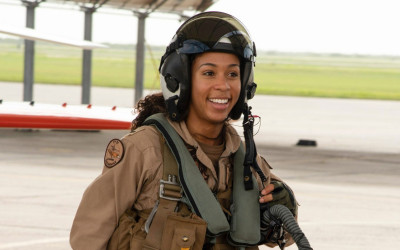 The First Black Female Fighter Pilot